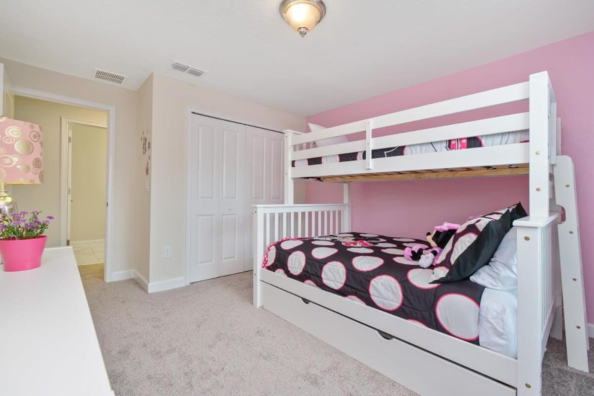 Four Bedrooms Close To Disney W Pool 4898 키시미 외부 사진
