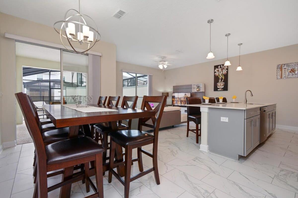 Four Bedrooms Close To Disney W Pool 4898 키시미 외부 사진